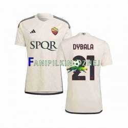 Koszulka AS Roma Paulo Dybala 21 2023-2024 Wyjazdowa Krótkie Rękawy ,Męska