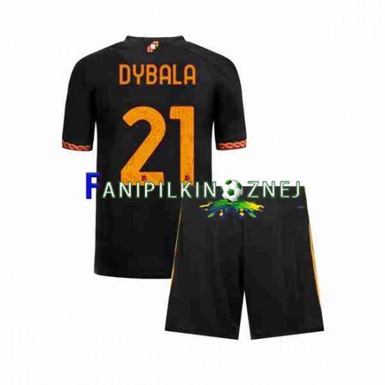 Koszulka AS Roma Paulo Dybala 21 2023-2024 Trzeci Krótkie Rękawy ,Dziecięca Koszulka AS Roma Paulo Dybala 21 2023-2024 Trzeci Krótkie Rękawy ,Dziecięca