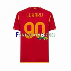 Koszulka AS Roma Romelu Lukaku 90 2023-2024 Domowa Krótkie Rękawy ,Męska
