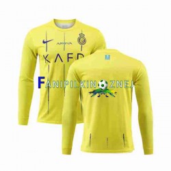 Koszulka Al-Nassr 2023-2024 Domowa Długie Rękawy ,Męska