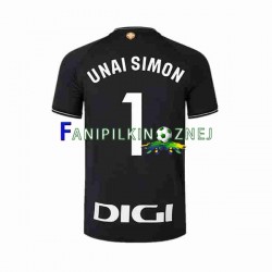 Koszulka Athletic Bilbao UNAI SIMON 1 Bramkarska 2023-2024 Domowa Krótkie Rękawy ,Męska