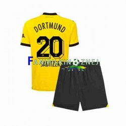 Koszulka Borussia Dortmund Marcel Sabitzer 20 2023-2024 Domowa Krótkie Rękawy ,Dziecięca