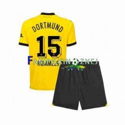 Koszulka Borussia Dortmund Mats Hummels 15 2023-2024 Domowa Krótkie Rękawy ,Dziecięca