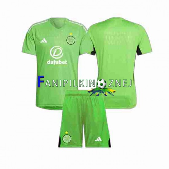 Koszulka Celtic Bramkarska 2023-2024 Wyjazdowa Krótkie Rękawy ,Dziecięca