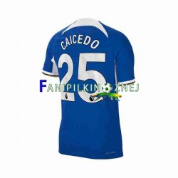 Koszulka Chelsea Moises Caicedo 25 2023-2024 Domowa Krótkie Rękawy ,Męska