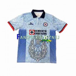 Koszulka Cruz Azul Day of the Dead 2023-2024 Wyjazdowa Krótkie Rękawy ,Męska