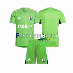 Koszulka Dinamo Zagreb Bramkarska 2023-2024 Domowa Krótkie Rękawy ,Dziecięca
