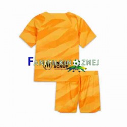 Koszulka FC Barcelona Bramkarska 2023-2024 Czwarty Krótkie Rękawy ,Dziecięca