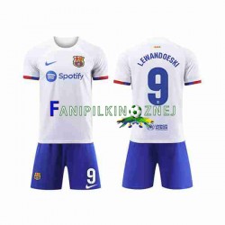 Koszulka FC Barcelona LEWANDOWSKI 9 2023-2024 Wyjazdowa Krótkie Rękawy ,Dziecięca