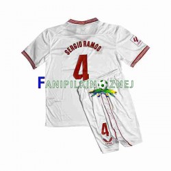 Koszulka Sevilla FC Sergio Ramos 4 2023-2024 Domowa Krótkie Rękawy ,Dziecięca