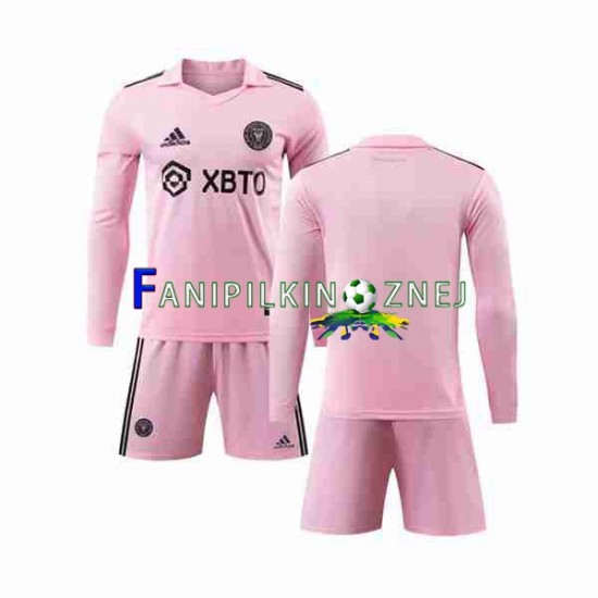 Koszulka Inter Miami 2023-2024 Domowa Długie Rękawy ,Dziecięca Koszulka Inter Miami 2023-2024 Domowa Długie Rękawy ,Dziecięca