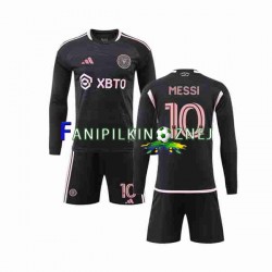Koszulka Inter Miami Lionel Messi 10 2023-2024 Wyjazdowa Długie Rękawy ,Dziecięca