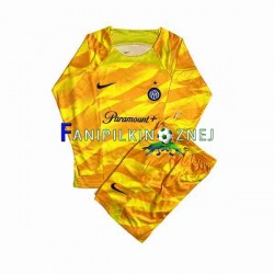 Koszulka Inter Mediolan Bramkarska 2023-2024 Domowa Długie Rękawy ,Dziecięca