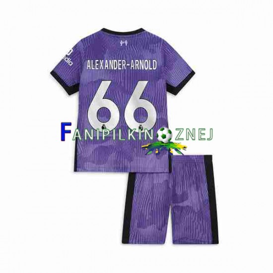 Koszulka Liverpool Alexander-Arnold 66 2023-2024 Trzeci Krótkie Rękawy ,Dziecięca Koszulka Liverpool Alexander-Arnold 66 2023-2024 Trzeci Krótkie Rękawy ,Dziecięca