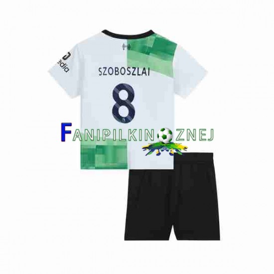 Koszulka Liverpool Dominik Szoboszlai 8 2023 Wyjazdowa Krótkie Rękawy ,Dziecięca Koszulka Liverpool Dominik Szoboszlai 8 2023 Wyjazdowa Krótkie Rękawy ,Dziecięca