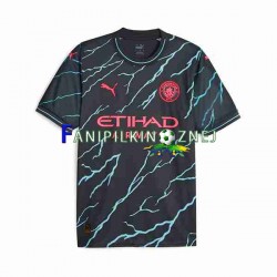 Koszulka Manchester City Haaland 9 Special Tour Printing 2023-2024 Trzeci Krótkie Rękawy ,Męska