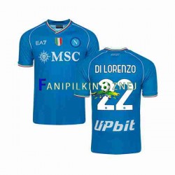 Koszulka Napoli DI LORENZO 22 2023-2024 Domowa Krótkie Rękawy ,Męska