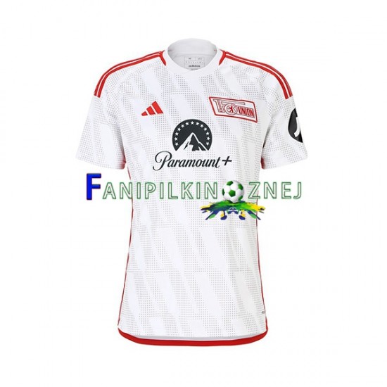 Koszulka Union Berlin 2023-2024 Wyjazdowa Krótkie Rękawy ,Męska Koszulka Union Berlin 2023-2024 Wyjazdowa Krótkie Rękawy ,Męska