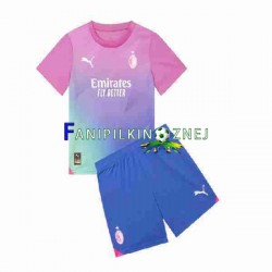 Koszulka AC Milan 2023-2024 Trzeci Krótkie Rękawy ,Dziecięca