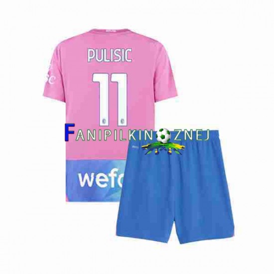 Koszulka AC Milan Christian Pulisic 11 2023-2024 Trzeci Krótkie Rękawy ,Dziecięca Koszulka AC Milan Christian Pulisic 11 2023-2024 Trzeci Krótkie Rękawy ,Dziecięca