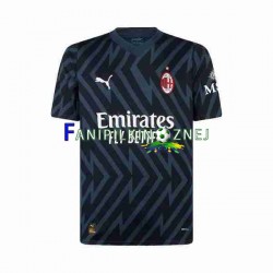 Koszulka AC Milan Mike Maignan 16 Bramkarska 2023-2024 Trzeci Krótkie Rękawy ,Męska