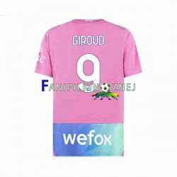 Koszulka AC Milan Olivier Giroud 9 2023-2024 Trzeci Krótkie Rękawy ,Męska