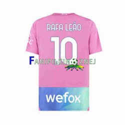 Koszulka AC Milan Rafael Leao 10 2023-2024 Trzeci Krótkie Rękawy ,Męska