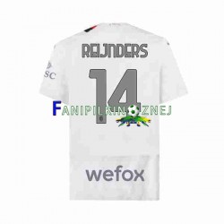 Koszulka AC Milan Tijjani Reijnders 14 2023-2024 Wyjazdowa Krótkie Rękawy ,Męska