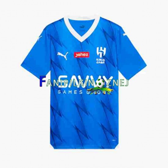 Koszulka Al Hilal 2023-2024 Domowa Krótkie Rękawy ,Męska Koszulka Al Hilal 2023-2024 Domowa Krótkie Rękawy ,Męska