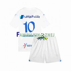 Koszulka Al Hilal Neymar JR 10 2023-2024 Wyjazdowa Krótkie Rękawy ,Dziecięca