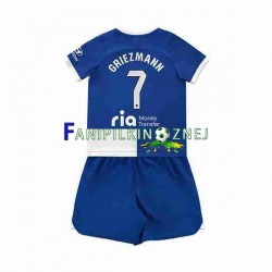 Koszulka Atlético Madryt 2 Antoine Griezmann 7 2023-2024 Wyjazdowa Krótkie Rękawy ,Dziecięca