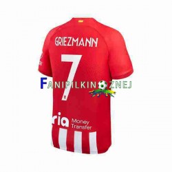 Koszulka Atlético Madryt 2 Antoine Griezmann 7 2023-2024 Domowa Krótkie Rękawy ,Męska