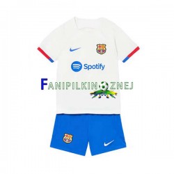 Koszulka FC Barcelona 2023-2024 Wyjazdowa Krótkie Rękawy ,Dziecięca