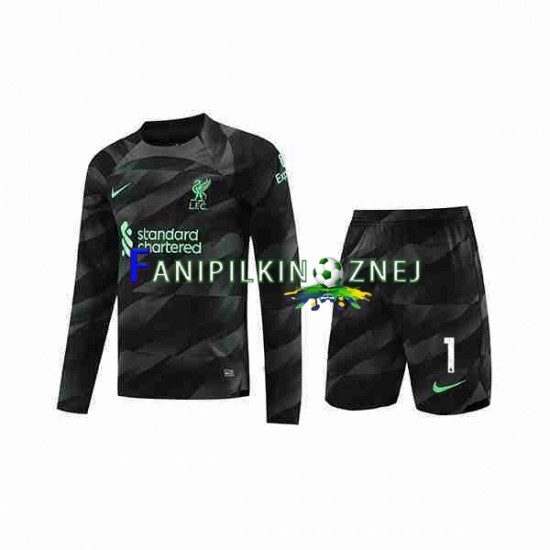 Koszulka Liverpool A.Becker 1 Bramkarska 2023-2024 Wyjazdowa Długie Rękawy ,Dziecięca
