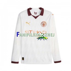 Koszulka Manchester City 2023-2024 Wyjazdowa Długie Rękawy ,Męska