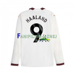 Koszulka Manchester City Erling Haaland 9 2023-2024 Wyjazdowa Długie Rękawy ,Męska