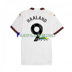 Koszulka Manchester City Erling Haaland 9 2023-2024 Wyjazdowa Krótkie Rękawy ,Męska