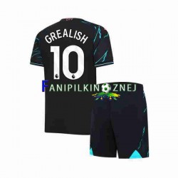 Koszulka Manchester City Jack Grealish 10 2023-2024 Trzeci Krótkie Rękawy ,Dziecięca