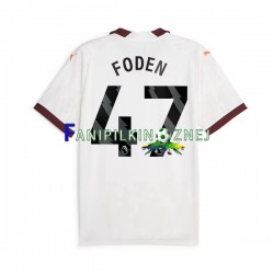 Koszulka Manchester City Phil Foden 47 2023-2024 Wyjazdowa Krótkie Rękawy ,Męska