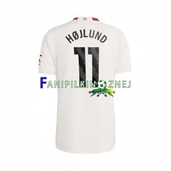 Koszulka Manchester United Rasmus Hojlund 11 2023-2024 Trzeci Krótkie Rękawy ,Męska