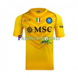Koszulka Napoli Bramkarska 2023-2024 Wyjazdowa Krótkie Rękawy ,Męska