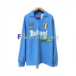 Koszulka Napoli 1987 1988 Retro Domowa Długie Rękawy ,Męska