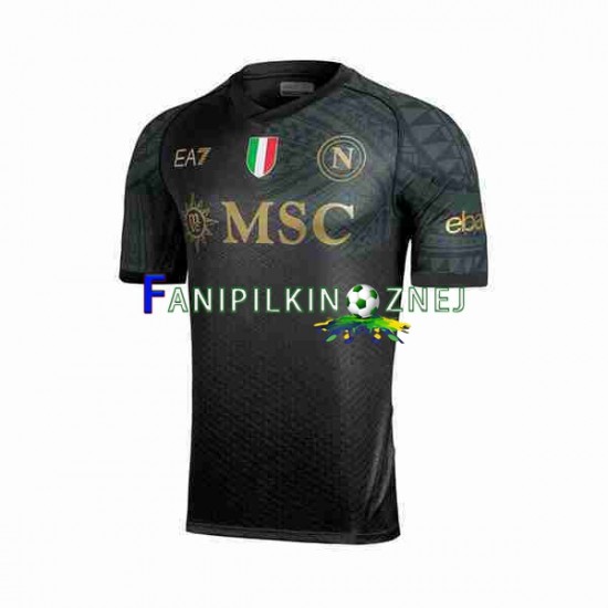 Koszulka Napoli 2023-2024 Trzeci Krótkie Rękawy ,Męska