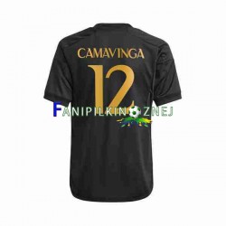 Koszulka Real Madryt Eduardo Camavinga 12 2023-2024 Trzeci Krótkie Rękawy ,Męska