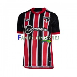 Koszulka Sao Paulo 2023-2024 Wyjazdowa Krótkie Rękawy ,Męska