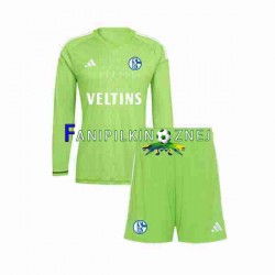 Koszulka Schalke 04 Bramkarska 2023-2024 Domowa Długie Rękawy ,Dziecięca