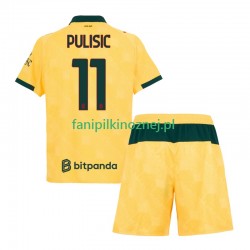 Koszulka AC Milan Christian Pulisic 11 2025-2026 Trzeci Krótkie Rękawy ,Dziecięca
