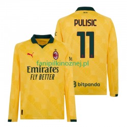 Koszulka AC Milan Christian Pulisic 11 2025-2026 Trzeci Długie Rękawy ,Męska