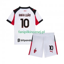 Koszulka AC Milan Rafael Leao 10 2025-2026 Wyjazdowa Krótkie Rękawy ,Dziecięca