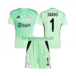 Koszulka AFC Ajax Vitezslav Jaros 1 Bramkarska 2025-2026 Domowa Krótkie Rękawy ,Dziecięca